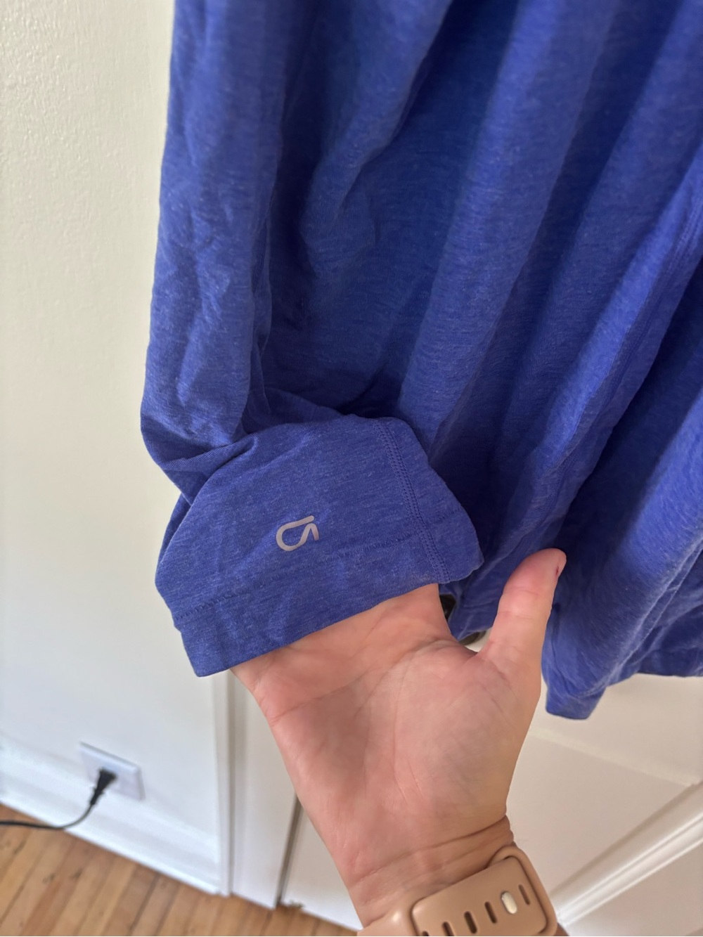GAPfit  Royal Blue Racerback Breathe Tank - Picture 3 of 4